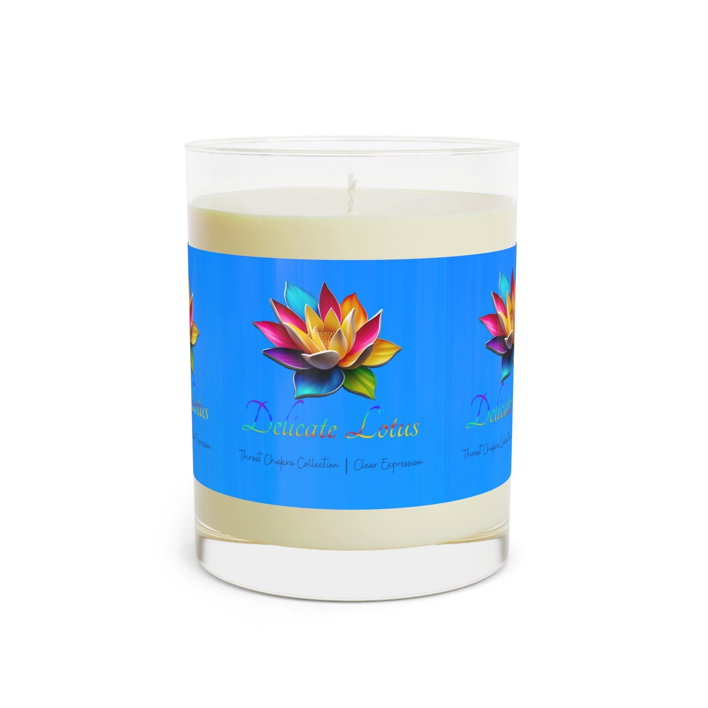 Throat Chakra Scented Candle