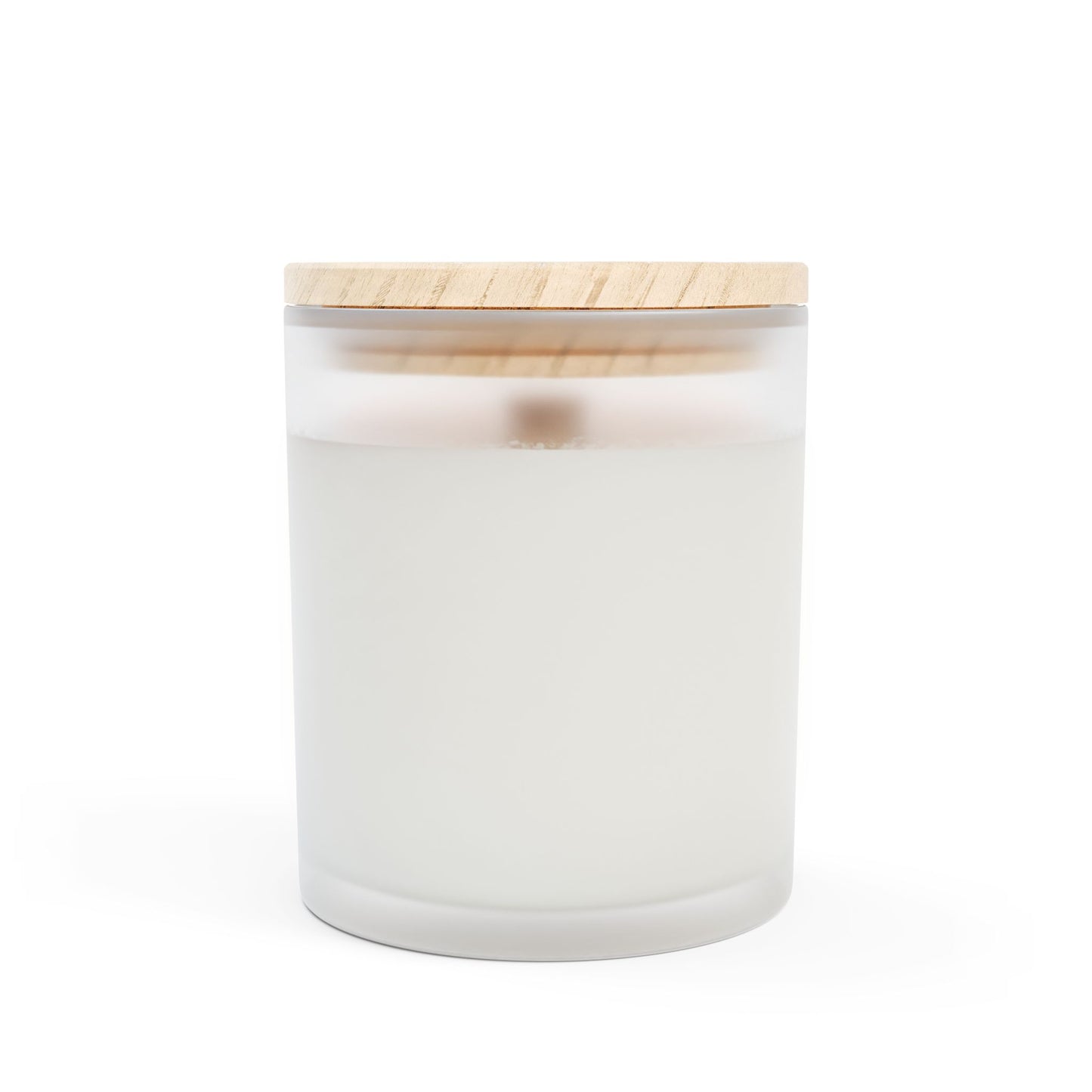 Sacral Chakra Frosted Glass Candle, 11oz
