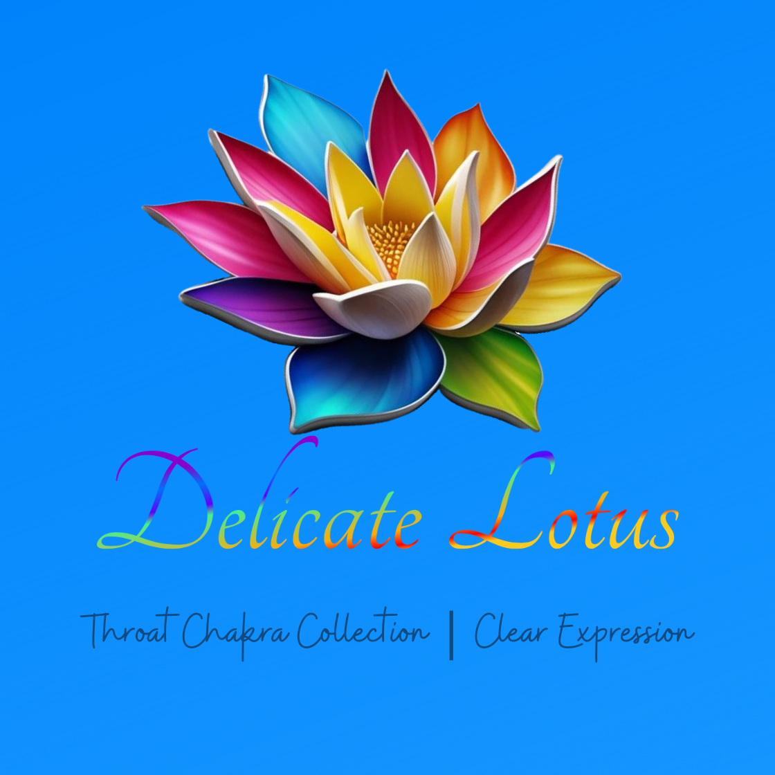 ✨ Throat Chakra Collection | Gentle Expression ✨