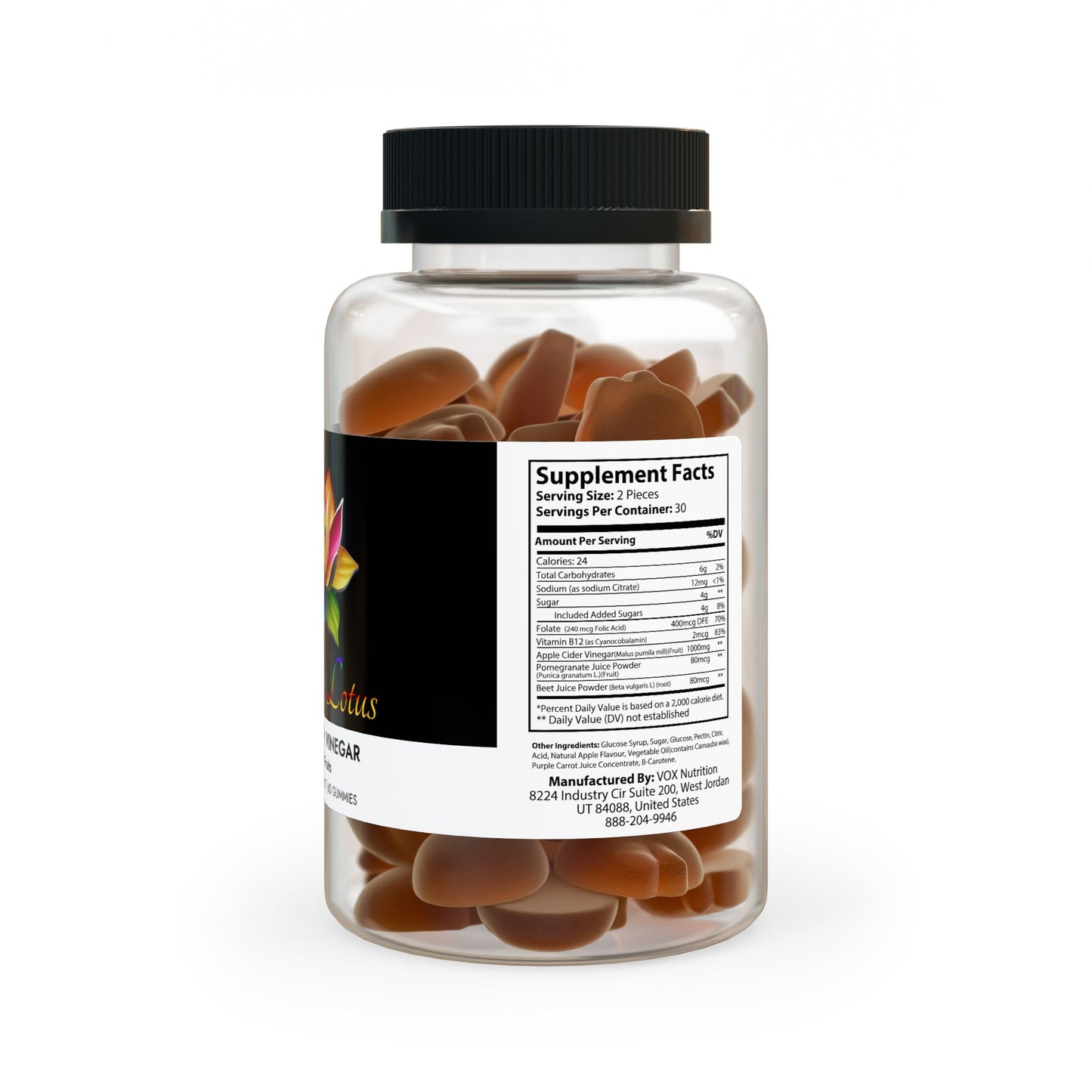 Delicate Lotus Apple Cider Vinegar Gummies