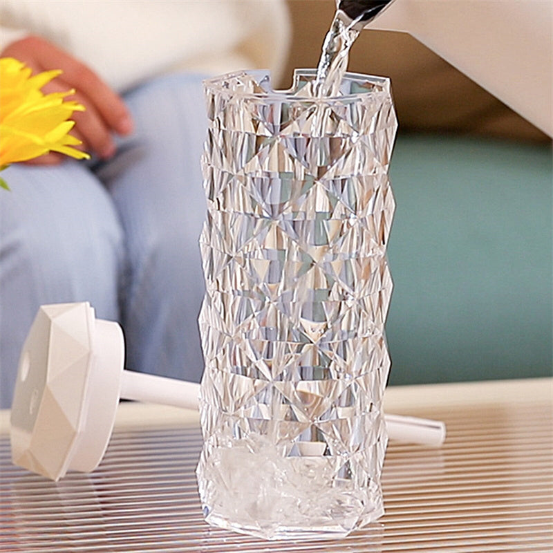 ✨ Delicate Lotus Crystal Light Humidifier ✨