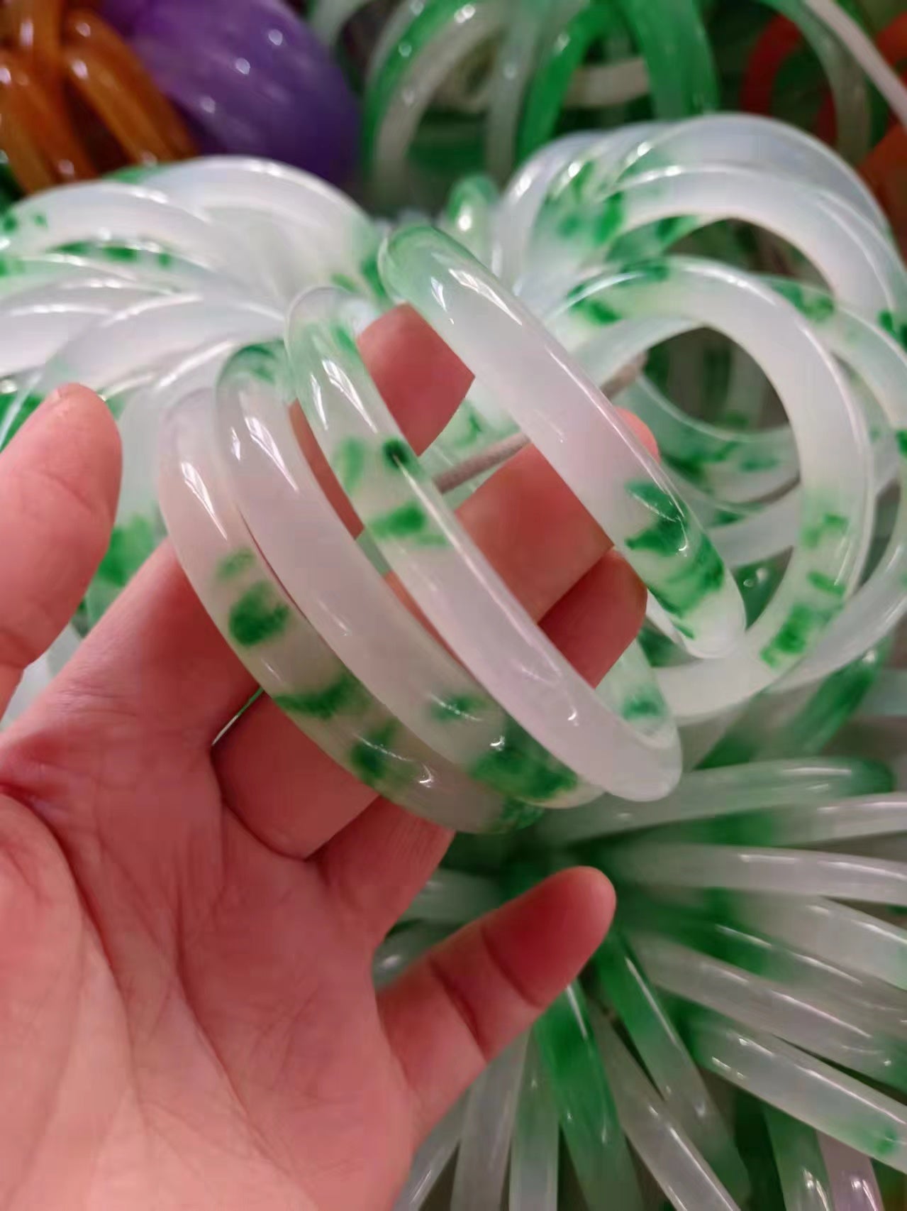 ✨ Elegant Jade Alignment Bangle ✨