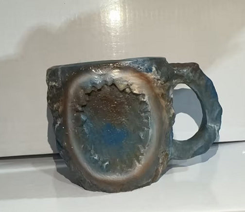 Resin Mineral Crystal Coffee Mug With Handles